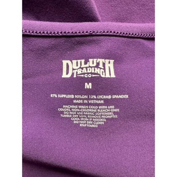 Duluth NoGA Stretch Sleeveless Active Dress Women Medium Purple Pocket - Picture 5 of 7